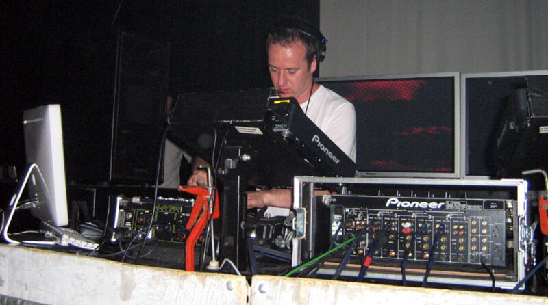 Sasha performing with a Maven controller and Ableton Live in 2006